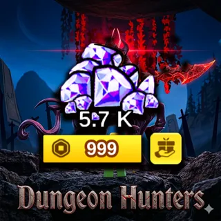 Dungeon Hunters - 5.7k Gems