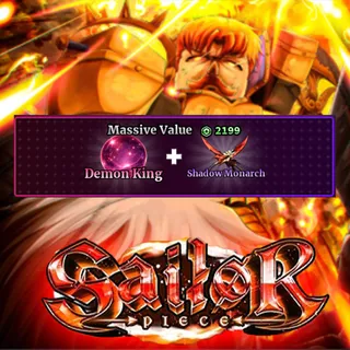 Sailor Piece - Demon King + Shadow Monarch (2199R)