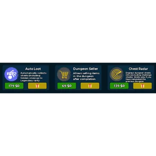 Dungeon Leveling Origin _  Auto Loot + Dungeon Seller + Chest Radar + Double Dice )