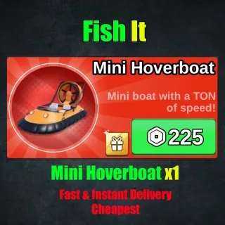 Fish it Mini Hoverboat