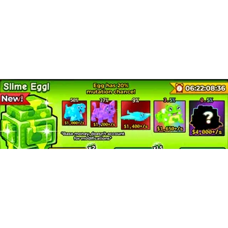 catch and tame - slime egg X 3