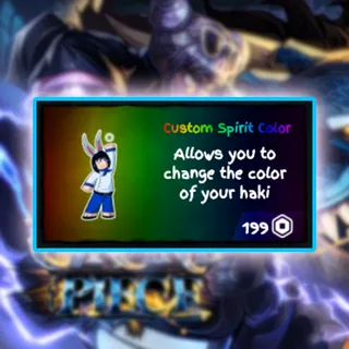 Grand Piece Online - Custom Spirit Color