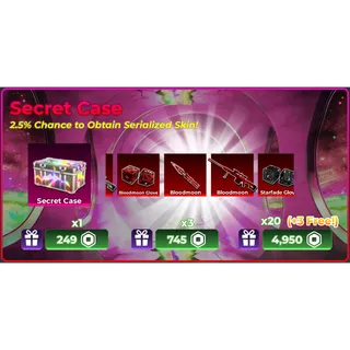 sniper arena - x100 Secret case