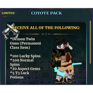 Dungeon Lootr - Coyote pack