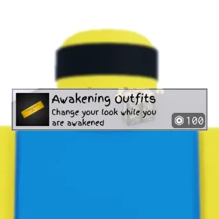 Jujutsu Shenanigans - Awakening Outfits