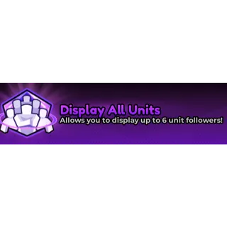 Anime Expeditions - Display all units