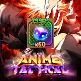 anime tactical x50 perfect talent dices (799R)
