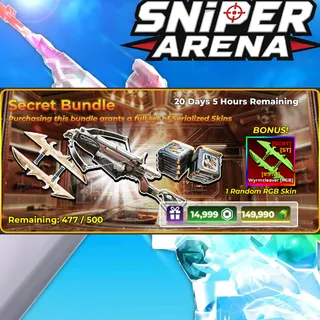 sniper arena - secret Bundle