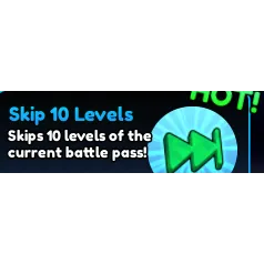 Anime Vanguards - skip 10 levels