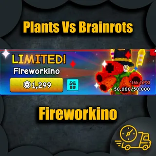 plants vs Brainrots Fireworkino