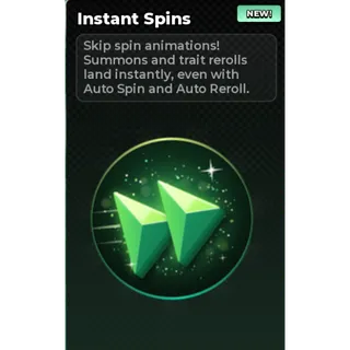 Anime Zero - Instant Spins