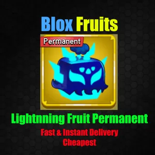 Blox Fruits - Lightning Fruit Permanent [ 2100 R]