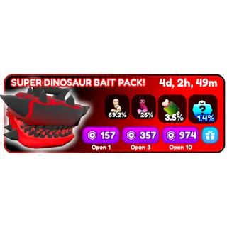 farm a fish - 10 Super Dinosaur Bait Pack