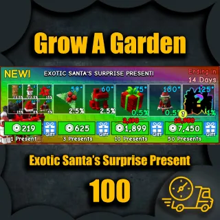 Exotic Santa’s Surprise Present