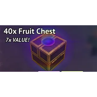 Grand Blue _ 40X Fruit Chest 