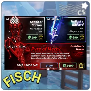 Fisch - Spade Of Sorrow + Twilight's Wildcard + Pyre of mercy