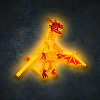 Be a lucky block - Dragoni cannelloni (normal) (1m) (Max lvl)