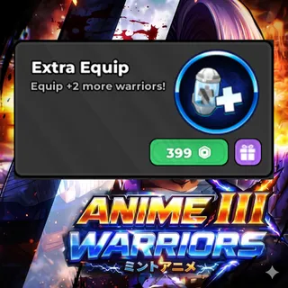 Anime Warriors III - Extra Equip