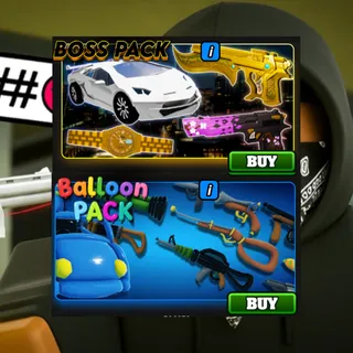 Da Hood - Boss Pack + Balloon Pack