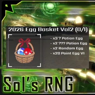 Sol's RNG 2026 egg basket vol2