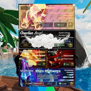 Fisch - Nameless Illuminator + Guardian Angel + Burgerbound + Talismania + Stars Highways