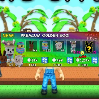 Grow a garden - x30 Premium Golden Egg