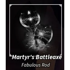 Fisch -Martyr's Battleaxe