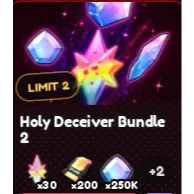 Anime Vanguards - Holy Deceiver Bundle 2