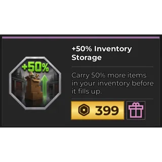 Storage Hunters: Open World +50% inventory Storage