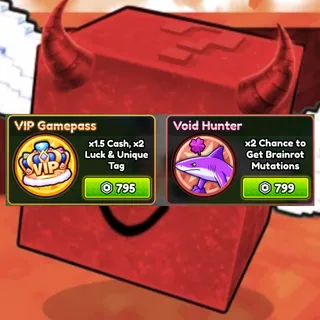 Be a lucky block - VIP Gamepass Void Hunter