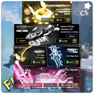 Fisch - Electric Angle Bundle + Spiritflutter + Signal 02 + Neptune's Edge + Melodii