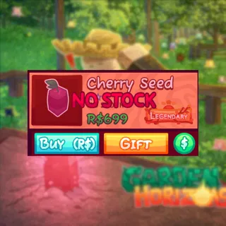Garden Horizons 2 Cherry Seed