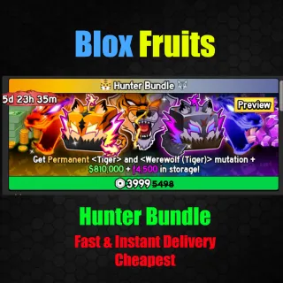 Blox Fruits - Hunter Bundle [ 3999 R]