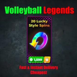 20 lucky style spins