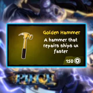 Grand Piece Online - golden Hammer