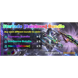 sniper arena - Starfade (Rainbow)  Bundle