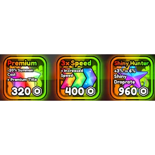 ANIME SQUADRON - Premium + 3 Speed + Shiny Hunter