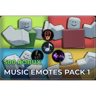 Evade Music Emote Pack 1