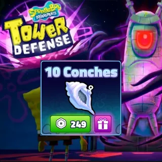 SpongeBob Tower Defense - 10 Conches