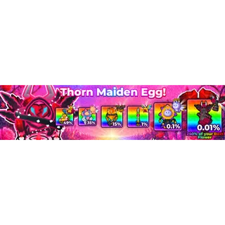bee garden - 1 Thorn Maiden Egg