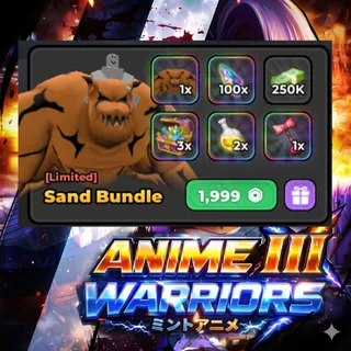 Anime Warriors III - Sand Bundle