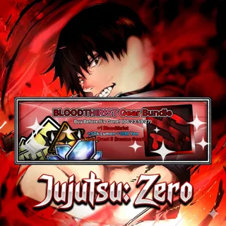 Jujutsu Zero - Bloodthirist Gear Bundle