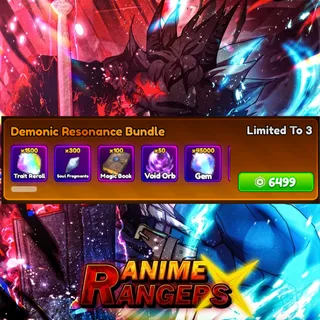 anime rangers X - Demonic Resonance Bundle
