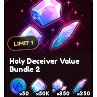 Anime Vanguards - Holy Deceiver Value Bundle 2