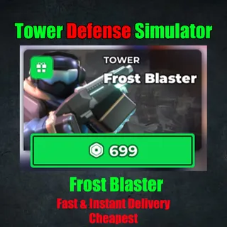 Tower Defense Simulator Frost Blaster