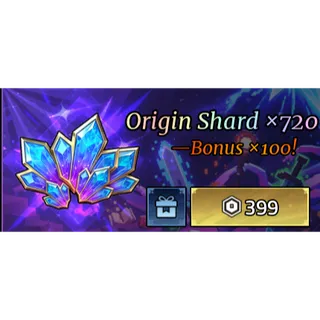 Iron Soul Dungeon -  origin shard X 720 bonus 100