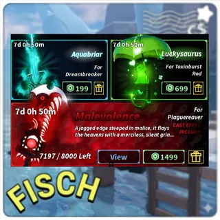 Fisch - Aquabriar + Luckysaurus + Malevolence