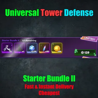 Universal Tower Defense - Starter Bundle II