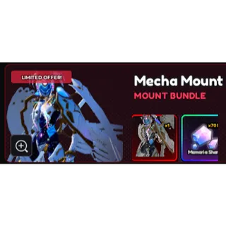 Anime Vanguards -   mecha mount bundle