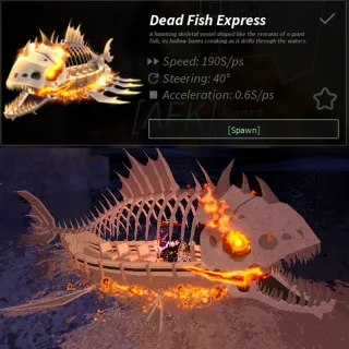 Fisch Boat Skin - Dead Fish Express